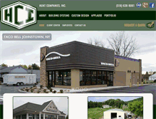 Tablet Screenshot of huntcompanies.net